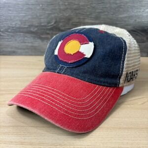 Colorado Hat Cap Snapback Blue Flag Logo Noahs Ark Adjustable
